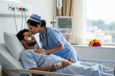 The nurse stole a kiss from a billionaire in a vegetative state because she thought he would never wake up, but he unexpectedly embraced her…/hi