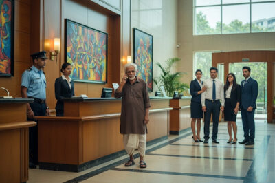 The farmer enters the luxury hotel, becoming the butt of ridicule – until he pulls out his phone and everyone regrets it…/hi