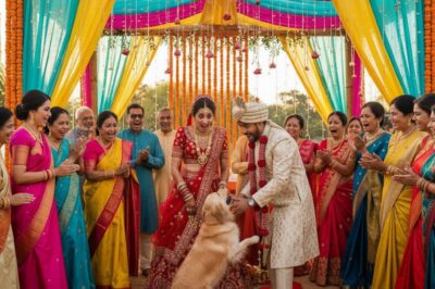 On the wedding day, my normally docile dog suddenly rushed to bite the groom and the horrifying truth that I never knew/hi