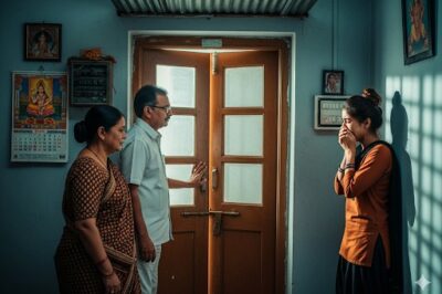 The daughter got married and did not come home for 19 years, the parents came to meet her quietly, but when they opened the door, they started crying bitterly out of fear./hi