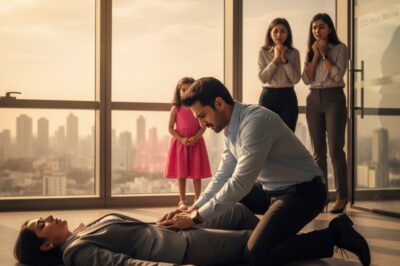 “Save Mom!” — the CEO’s daughter screamed, and the security guard displayed amazing skills/hi