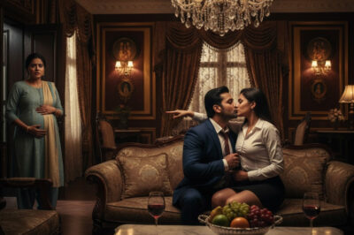 8 months pregnant wife caught her husband bringing his secretary home to have fun. The husband did not repent but kicked his wife out of the house right in front of his young lover. to welcome her to live together. And 3 months later…/hi