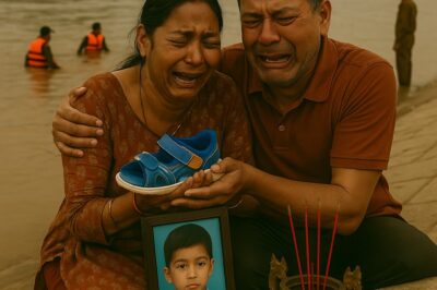 The 6 year old boy d/i/e/d in the village lake, but the whole village searched for 3 days and 3 nights without finding him./hi