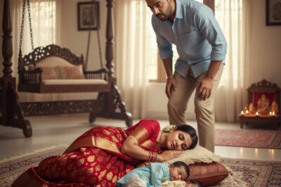 The millionaire walked in at midnight – and was paralyzed by the sight of the maid sleeping next to his twins…./hi