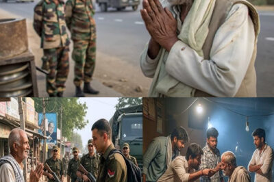 The old dhaba owner did not take money from the soldiers for food, but after a few months when/hi