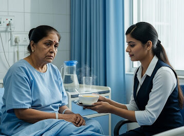 The mother-in-law glanced at the bowl of porridge, then suddenly said sarcastically: “What kind of porridge is this? Who are you cooking for?”/hi