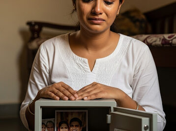 After the divorce, I unexpectedly received Rs 10 crore from an unknown source, along with a parcel containing my own photographs./hi