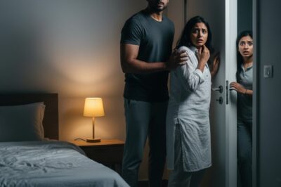 My brother and sister-in-law stayed overnight. At one o’clock in the morning, I was startled to overhear their conversation./hi