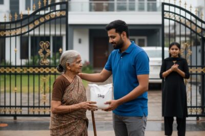 A 70-year-old mother came to her son to borrow money for treatment, her son only gave her a packet of noodles and then politely sent her away, when she came home and opened it, she was shocked and could not believe her eyes./hi