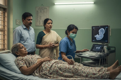 The old mother’s belly kept growing, as if she were pregnant. Embarrassed, the children took her for a checkup. What the doctor showed made the entire family pale./hi