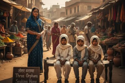 “A lonely widow bought 3 orphans with sacks on their heads… and one of them changed everything.”/hi