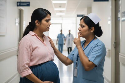 My mother-in-law took me for a prenatal checkup. As she left, a nurse whispered in my ear: “Run quickly, you’re in danger!” The next day, I learned a terrible secret about my husband’s family./hi