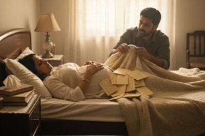 “The wife, six months pregnant, refused to get out of bed. When the husband lifted the blanket, he realized his wife was preparing for something no one would ever dare to imagine…”/hi