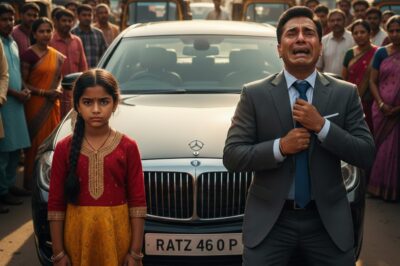 “Stop the Car” The Ragged Girl Blocked the Billionaire’s Car and Screamed “Don’t Drive Anymore Or You Will Die…”/hi