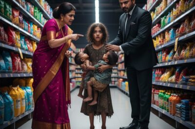 The little girl stole a carton of milk for her twin siblings who were crying because of hunger. The store owner discovered her and demanded to take her to school to expel her. At that moment, the rich man who bought the goods in the store came to ask. Everyone thought he would help the three sisters, but his actions towards the three poor children made everyone angry until the truth about them was revealed…/hi