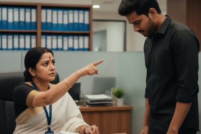 The wife of a bank manager pushed her husband out… but was shocked when the truth came out./hi