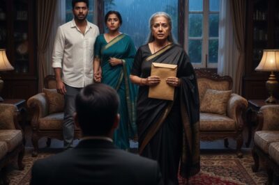 I returned home from the funeral. My husband said, “Mom has transferred everything to me. You have 48 hours to pack up.”/hi