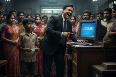 एक बेघर बच्चा सेरा नगर के बैंक पहुँचा… मैनेजर हँसा… जब तक उसने बैलेंस नहीं देख लिया…/hi