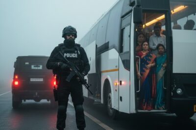 Gang stops bus carrying pilgrims – without realizing the driver was prepared/hi