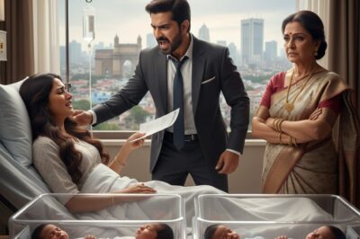 He abandoned her in the hospital with QUADRUPLETS for a rich mistress, unaware that his wife had just inherited $500 Billion Dollars./hi