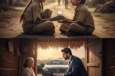 Twenty years ago, a poor girl gave a glass of milk to a hungry street child, the same child later became a millionaire and her…/hi