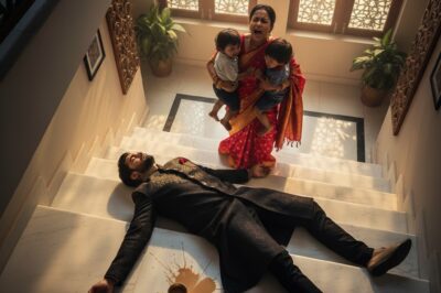 After falling down the stairs, the owner pretended to be unconscious—what the nanny did next made him cry/hi