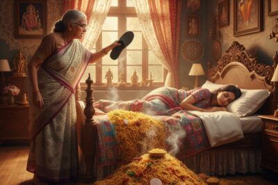 The daughter-in-law was still sleeping in her husband’s house until 11 a.m. Her mother-in-law grabbed a stick, intending to punish her, but what she saw on the bed left her utterly shocked…/hi