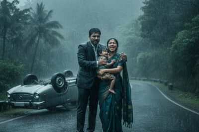 A Single Mother Caught in a Stormy Night Was Taken In by a Wealthy Man. She Then Made a Desperate Request: “Could you pretend to be my husband… just for one day?” She had no idea that what happened next would change her life forever./hi