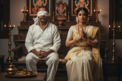 Being the youngest child and not as attractive as my older sister, my mother forced me to take her place and marry someone from the neighboring village./hi