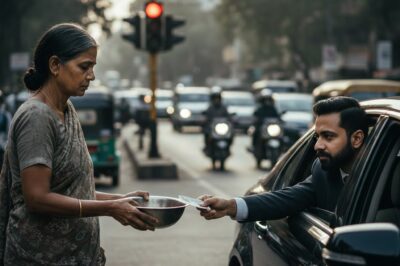 A millionaire boy was traveling in a VIP car, found his girlfriend begging on the sidewalk and then…/hi