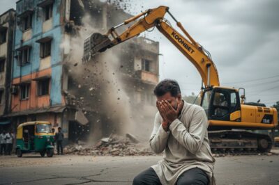 Bringing 13 Crore Rupees from abroad to build a 1,000m2 retirement villa in his hometown, the homeowner was informed by the authorities on his housewarming day that it had to be demolished immediately, leaving him heartbroken!/hi