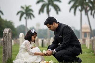 एक अमीर आदमी हर वीकेंड अपनी बेटी की कब्र पर जाता था, फिर एक दिन एक गरीब छोटी लड़की आई, उसने कब्र के पत्थर की तरफ इशारा किया और यूं ही कहा, “अंकल… वह औरत मेरे घर के पास रहती थी।” वह आदमी लड़की के पीछे भागा और जब उसे पता चला तो वह कांप उठा…/hi