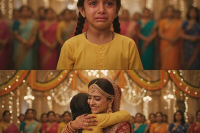 The time for the wedding procession had arrived. He looked at me with a satisfied smile, but when his eyes met his daughter, who was crying and clinging to my legs, that smile vanished. He frowned, his face showing clear displeasure. Without a word, he bent down, picked the little girl up, and…/hi