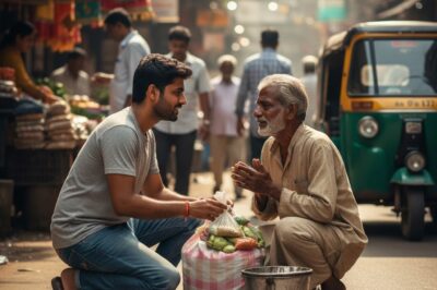 The father-in-law brought a bag of gifts from his hometown to visit his grandchild, but his son-in-law criticized it for being smelly and threw it straight into the trash can. As he was halfway home, the son-in-law received a shocking phone call./hi