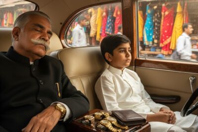 अरबपति ने अपने ड्राइवर के बच्चे की परीक्षा लेने के लिए सोने का नाटक किया—उसे लगा कि बच्चा उसकी जेब काट लेगा, लेकिन जब उसने देखा कि बच्चे ने क्या किया तो उसकी आंखों से आंसू बहने लगे।/hi