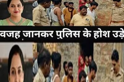 A woman suffered a terrible accident due to a ghost; the police were shocked to learn the reason./hi